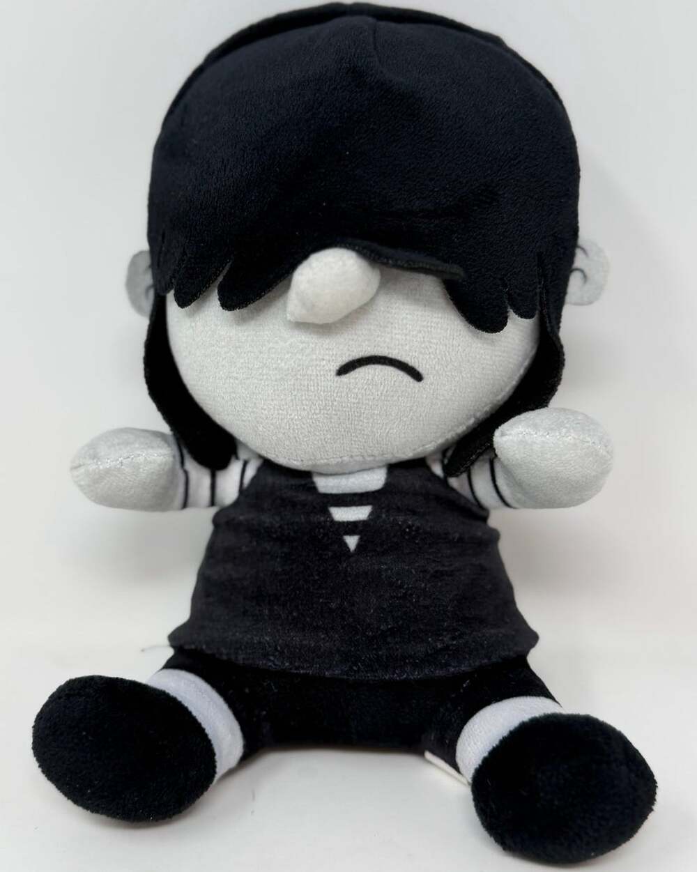 Toy Factory Loud House Lucy Black Gray 8" Tall